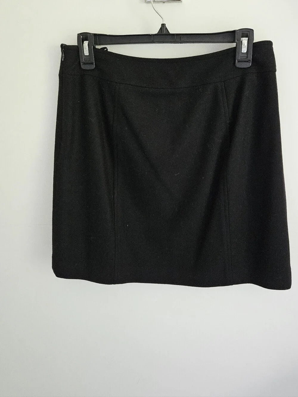 Banana Republic Wool Cashmere Blend Mini Skirt Black